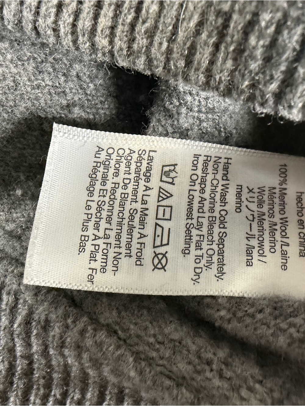 Madewell Heather Gray Button-Up Cardigan - Picture 8 of 9